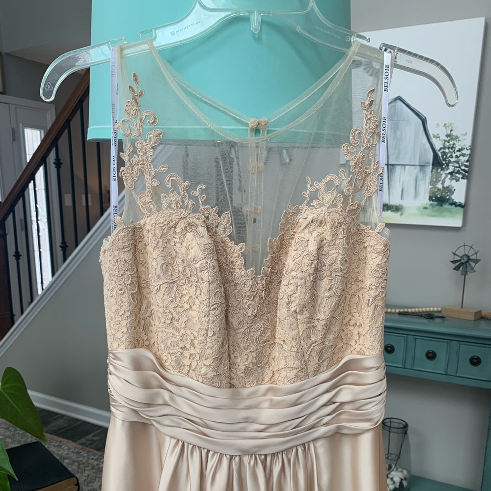 Belsoie formal gown/ bridesmaid dress.